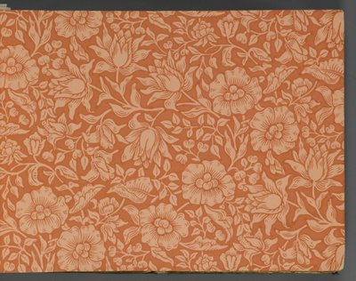 Livro de amostra de papel de parede, antes de 1917 (impressão) de William and Company Morris