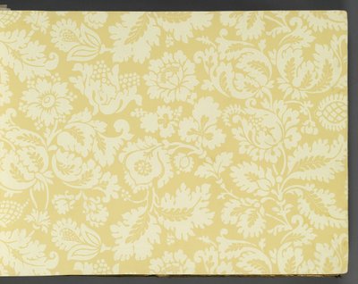 Livro de amostra de papel de parede, antes de 1917 (impressão) de William and Company Morris
