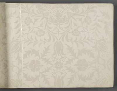 Livro de amostra de papel de parede, antes de 1917 (impressão) de William and Company Morris