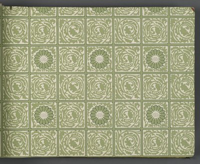Livro de amostra de papel de parede, antes de 1917 (impressão) de William and Company Morris