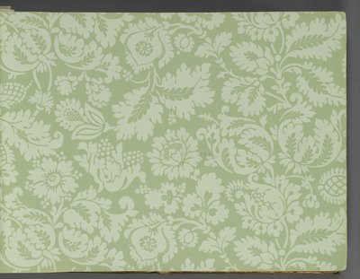 Livro de amostra de papel de parede, antes de 1917 (impressão) de William and Company Morris