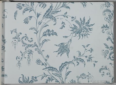 Livro de amostra de papel de parede, antes de 1917 (impressão) de William and Company Morris