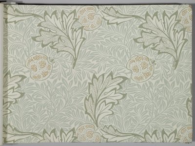 Livro de amostra de papel de parede, antes de 1917 (impressão) de William and Company Morris