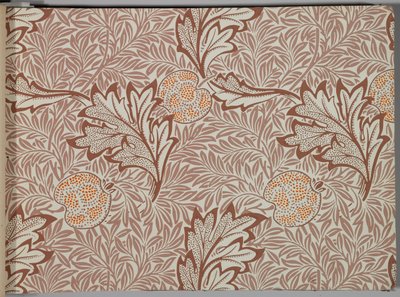 Livro de amostra de papel de parede, antes de 1917 (impressão) de William and Company Morris