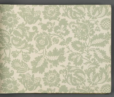 Livro de amostra de papel de parede, antes de 1917 (impressão) de William and Company Morris