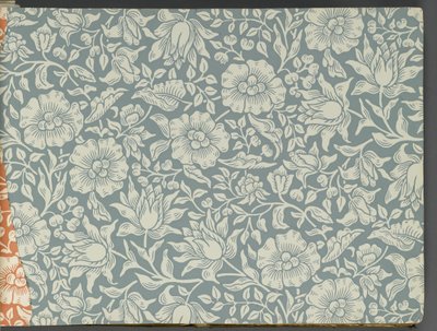 Livro de amostra de papel de parede, antes de 1917 (impressão) de William and Company Morris