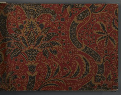Livro de amostra de papel de parede, antes de 1917 (impressão) de William and Company Morris