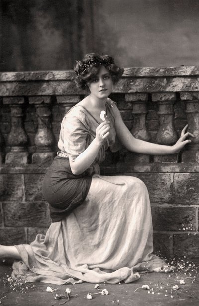 Gabrielle Ray 1883-1973, atriz inglesa, do século XX. de William and Daniel Downey