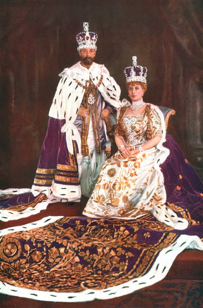 Rei George V e Rainha Maria, 1911 de William and Daniel Downey