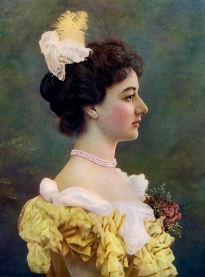 Maud Hoffman, atriz, 1899-1900. de William and Daniel Downey