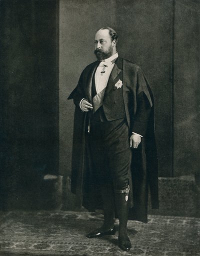 O príncipe de Gales como bencher do templo do meio, 1884 1910 de William and Daniel Downey