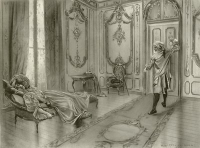 O casamento de Figaro, ato I cena ix (gravura) de William de Leftwich Dodge