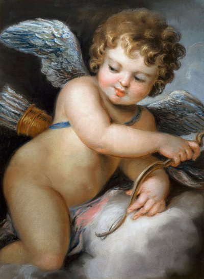 "Cupidon" Pintura de William Hoare (1707-1792) 18eme siecle de William of Bath Hoare