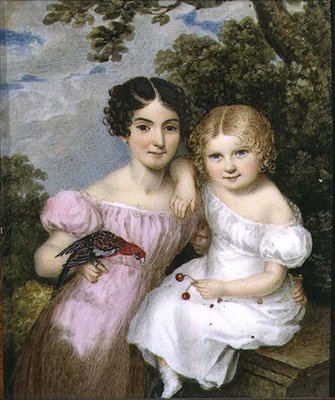 Maria e Fanny FitzHerbert de William the Elder Corden