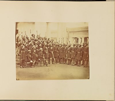 [Retrato de grupo de militares]. de Willoughby Wallace Hooper
