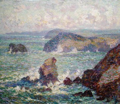 Marine, c.1907 (óleo sobre tela) de Willy Schlobach