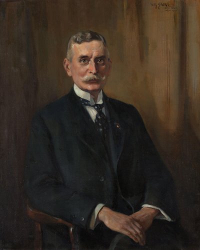 Jacob Christiaan Koningsberger (1867-1951). Presidente do Conselho do Povo (1918-19) de Willy Sluiter
