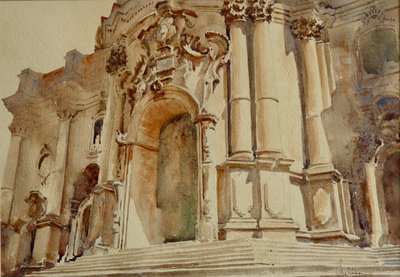 568 sombras das 10 horas, S. Giorgio, Modica de Wilson Clive