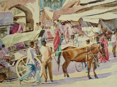 680 Mercado da torre do relógio, Jodhpur de Wilson Clive
