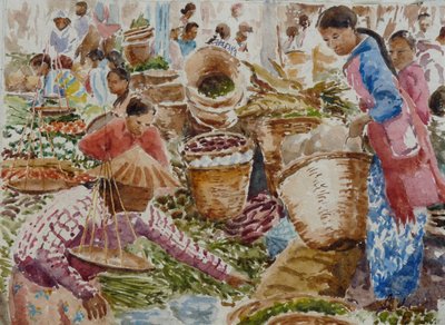 933 vegetais, bandejas de mercado de Wilson Clive
