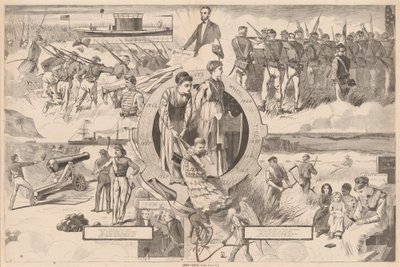 1860-1870, publicado em 1870. de Winslow Homer
