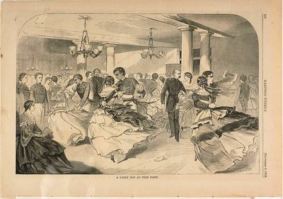 Um salto de cadete em West Point de Winslow Homer