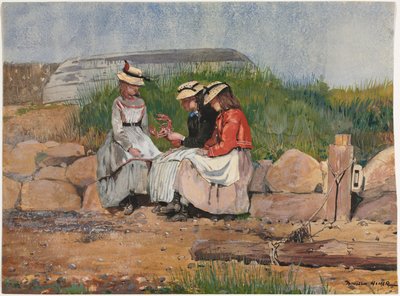 A filha de um pescador de Winslow Homer