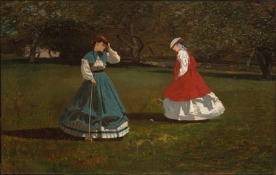 Um jogo de Croquet de Winslow Homer