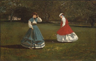 Um Jogo de Croquet de Winslow Homer