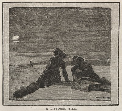 Uma vida litoral, 1879. de Winslow Homer
