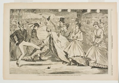 Um baile parisiense no Mabille, Paris de Winslow Homer