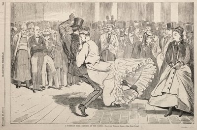 Um Baile Parisiense - Dançar no Casino de Winslow Homer