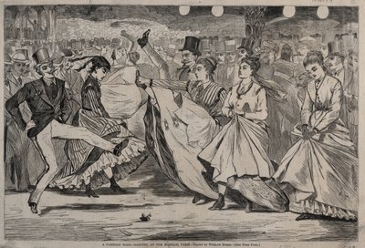 Um Baile Parisiense - A dançar no Mabille, em Paris de Winslow Homer