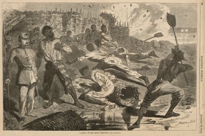 Uma Concha nas Trincheiras Rebeldes, de Harper de Winslow Homer