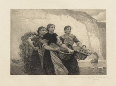 Uma Voz dos Penhascos, gravada por James David Smillie de Winslow Homer