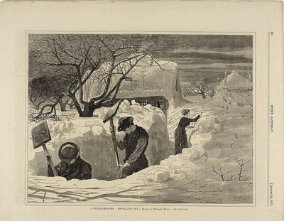 Uma Manhã de Inverno a Páscoa de Winslow Homer