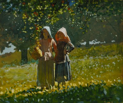Apanha de maçãs de Winslow Homer