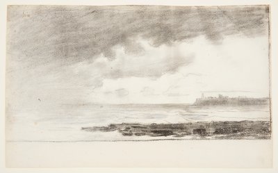 Baía em Cullercoats, Inglaterra de Winslow Homer