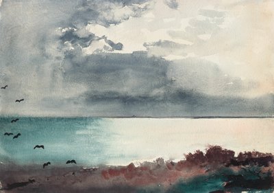 Tempestade, Costa do Maine de Winslow Homer