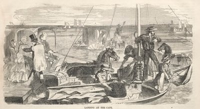 Esboços da Reunião de Acampamento:  Desembarque no Cabo de Winslow Homer