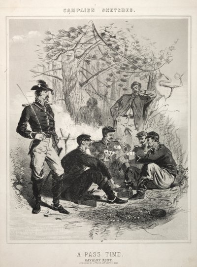 Esboços da campanha: Um passatempo de Winslow Homer
