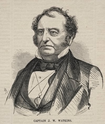 Capitão JW Watkins, 1857. de Winslow Homer