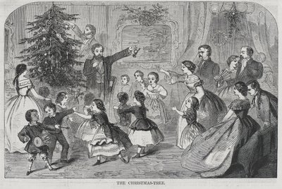 Natal - Coletando Evergreens A Árvore de Natal de Winslow Homer