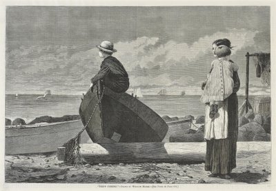 O pai está a chegar! de Winslow Homer