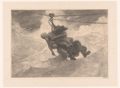 A linha da vida A linha da vida de Winslow Homer