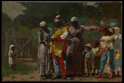 Vestir-se para o carnaval de Winslow Homer