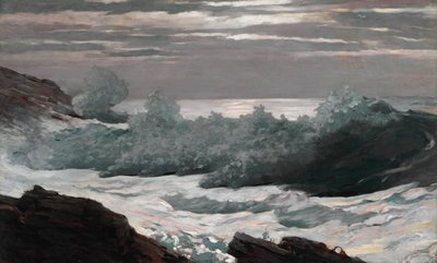 Amanhecer depois de uma tempestade no mar de Winslow Homer