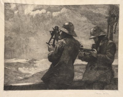 Oito sinos, 1881. de Winslow Homer