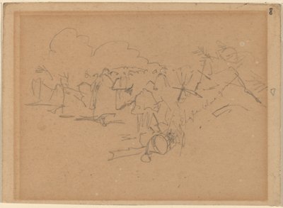 Fim do mês de Março [recto], 1862. de Winslow Homer