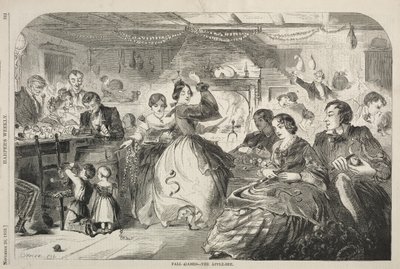 Jogos da queda - a abelha de Apple, 1859. de Winslow Homer